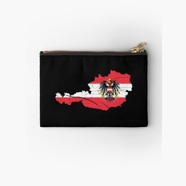 Item preview, Austria Flag Map Wood Effect designed and sold by Blok45.