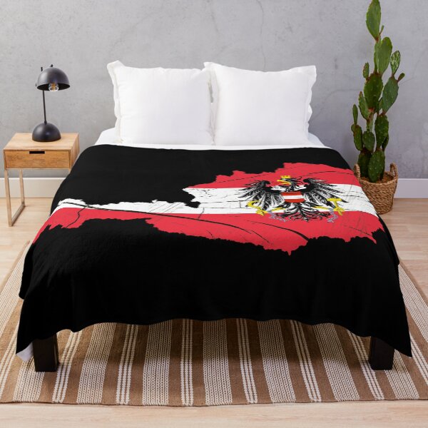 Item preview, Austria Flag Map Wood Effect designed and sold by Blok45.