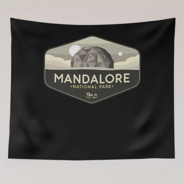 Item preview, Mandalore National Park - This Is The Way designed and sold by Jacquelinebeau.
