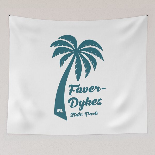 Item preview, Faver-Dykes State Park FL Palm Tree designed and sold by bivenart.