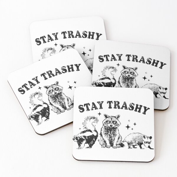 Item preview, STAY TRASHY FUNNY designed and sold by ovaraskita.