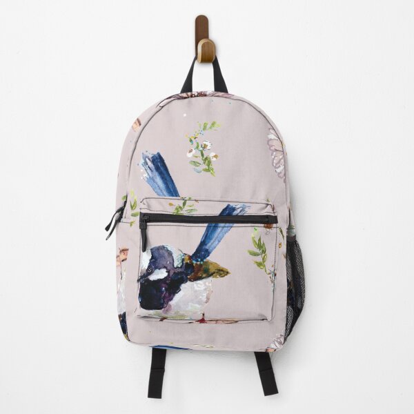Item preview, blue wrens and daisies designed and sold by pamfox.