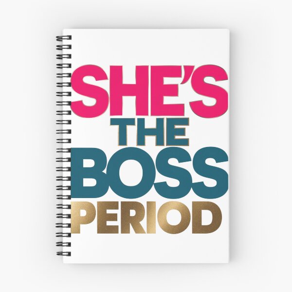 Item preview, She is the Boss, Period.  designed and sold by KereetsaOne.