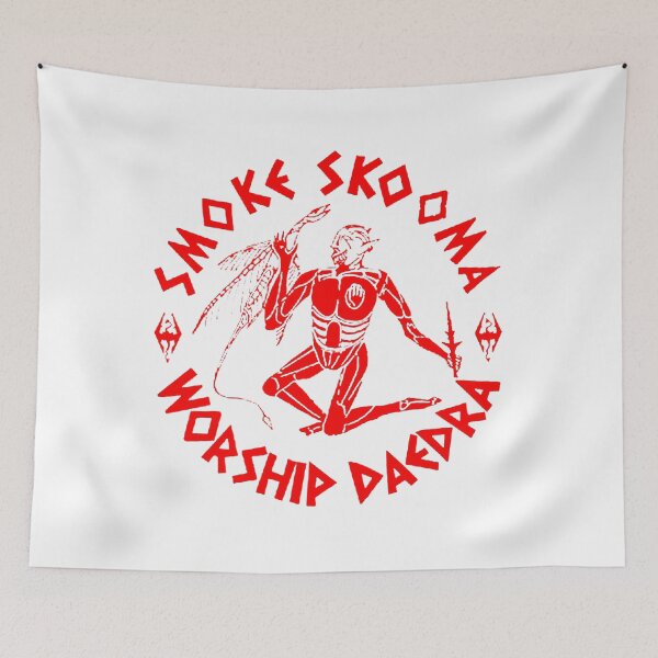 Item preview, Smoke Skooma Worship Daedra Red Meme designed and sold by ovaraskita.