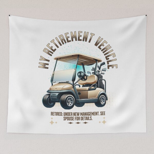 Item preview, My retirement vehicle -  Retired 2024 - Retirement 2024 - Retired 2024 vintage  designed and sold by JansenGS.
