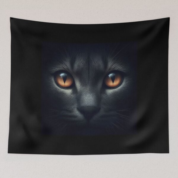 Item preview, Black Cat Eyes designed and sold by PrintspireArts.
