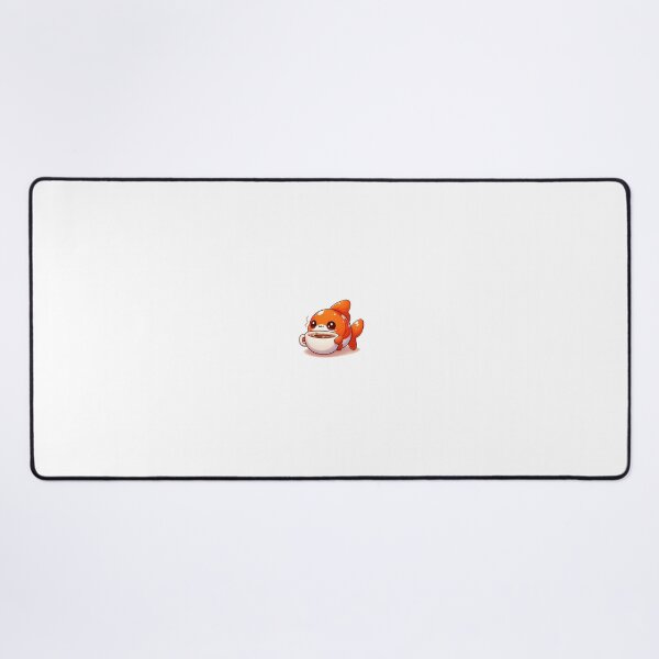 Item preview, Gold fish with coffee designed and sold by totalyboy.