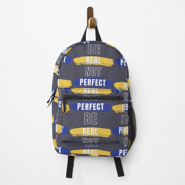 Item preview, be  real not perfect designed and sold by PositivelyPrinted.