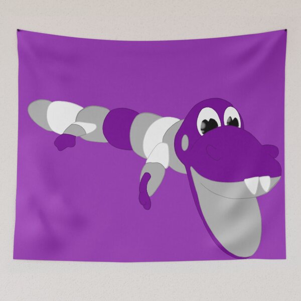 Item preview, Inspired Plush Ally-Gator: Grey Ace designed and sold by WolfBunnyWorks.