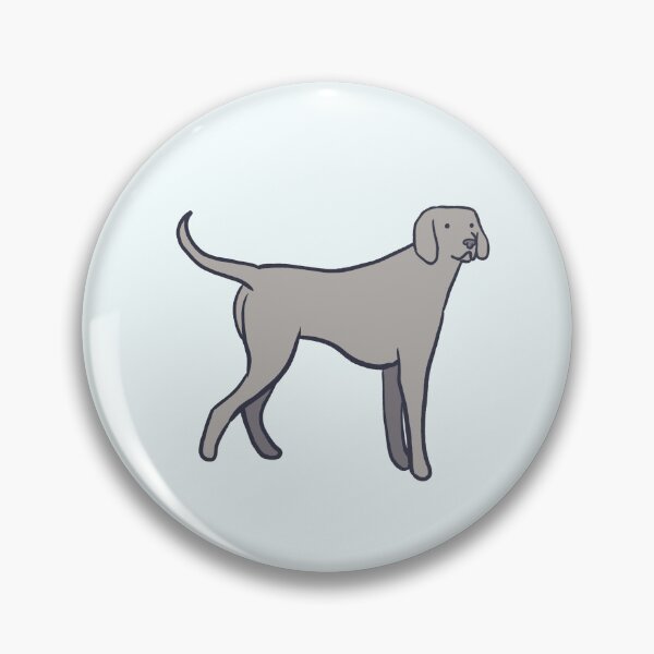 Item preview, Weimaraner dog illustration  designed and sold by Mayarart.