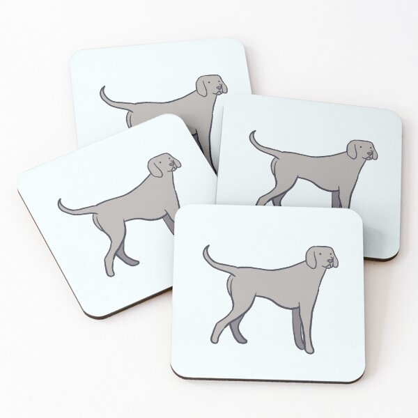 Item preview, Weimaraner dog illustration  designed and sold by Mayarart.