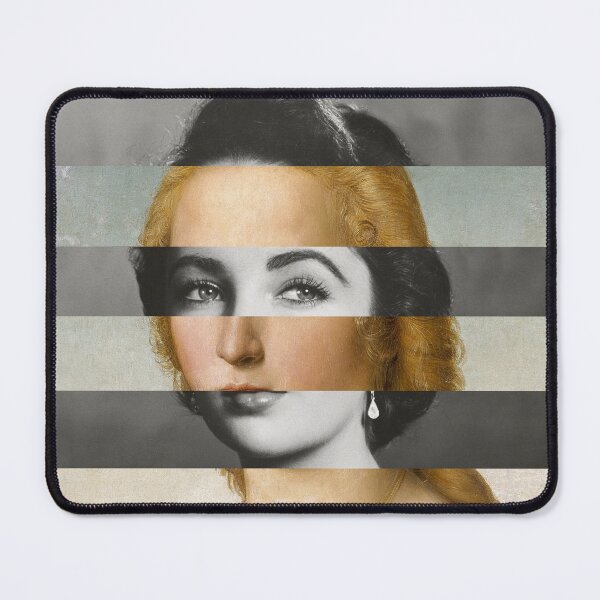 Item preview, EYES LIKE RUBIN - Pop Retro Collage, Mashup, Pop Art Photographic Print designed and sold by OnlyPopArt.