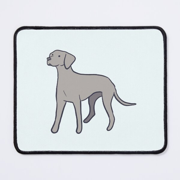 Item preview, Cute weimaraner dog art designed and sold by Mayarart.