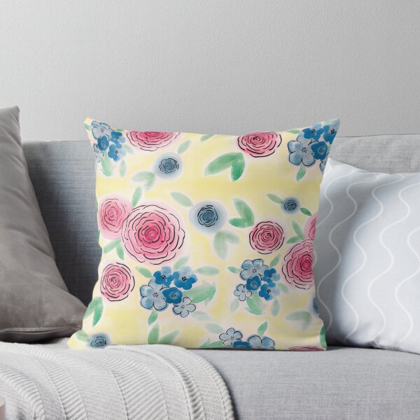 Item preview, Yellow Watercolor Garden designed and sold by MathisDesigns.