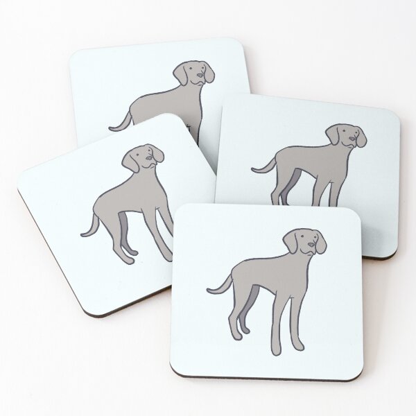 Item preview, Cute weimaraner dog drawing  designed and sold by Mayarart.
