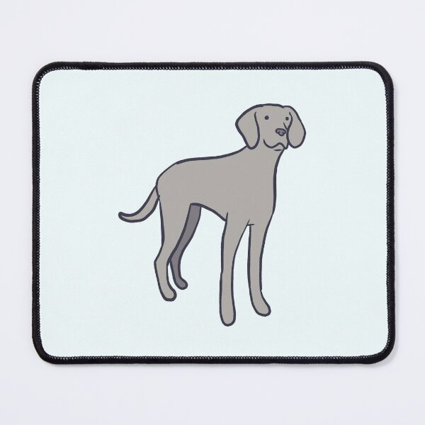 Item preview, Cute weimaraner dog drawing designed and sold by Mayarart.