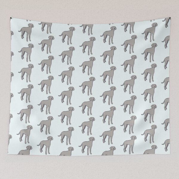 Item preview, Cute weimaraner dog drawing  designed and sold by Mayarart.