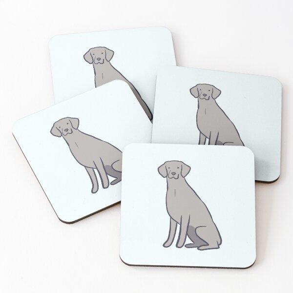 Item preview, Cute weimaraner dog drawing  designed and sold by Mayarart.