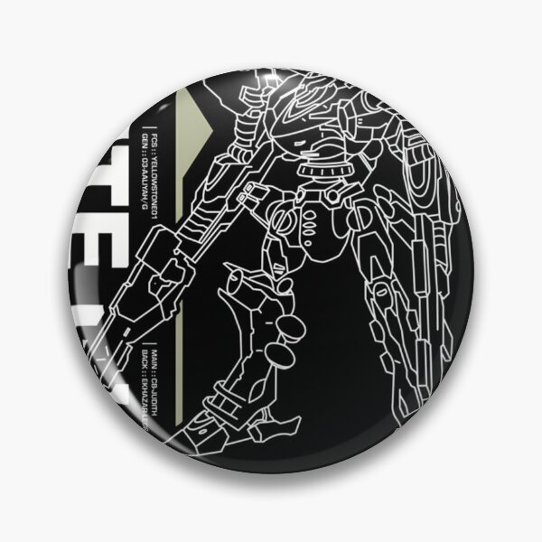 Item preview, Armored Core 4  - Line Ark - Mech - White Glint - Negative designed and sold by EvanHoeger.