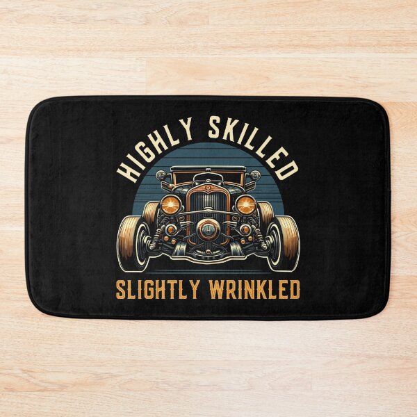 Item preview, Vintage Car Highly Skilled Slightly Wrinkled Mechanic Auto designed and sold by Designer-Girl.