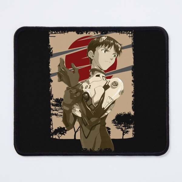 Item preview, Shinji Ikari Evangelion Retro Landscape Design designed and sold by Wafusaurus.