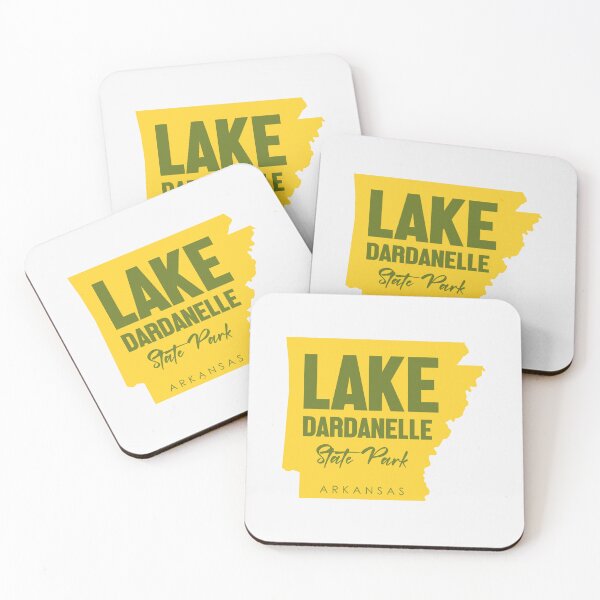 Item preview, Lake Dardanelle State Park Arkansas Map designed and sold by bivenart.