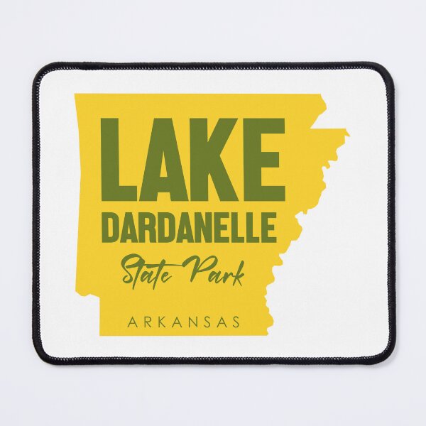 Item preview, Lake Dardanelle State Park Arkansas Map designed and sold by bivenart.
