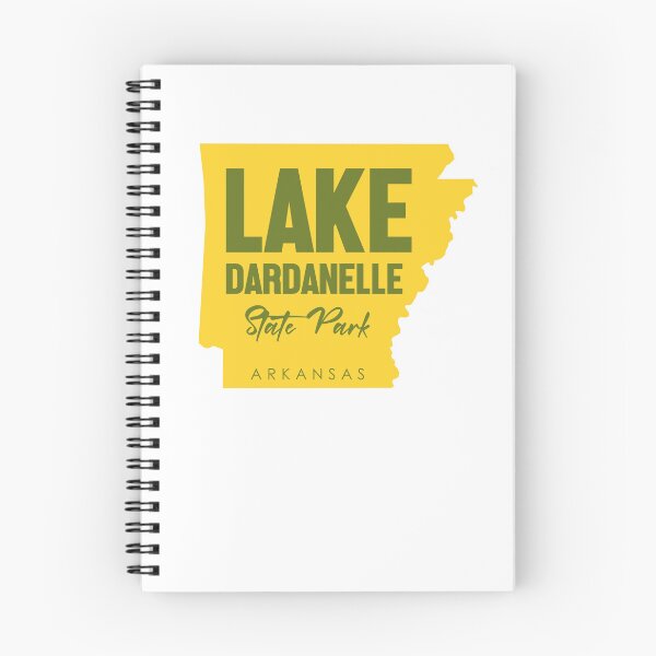 Item preview, Lake Dardanelle State Park Arkansas Map designed and sold by bivenart.