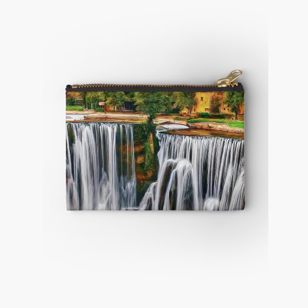 Item preview, poster xxl Jajce Waterfall: Serenity Revealed, Captivating Beauty designed and sold by TrendSh0p.