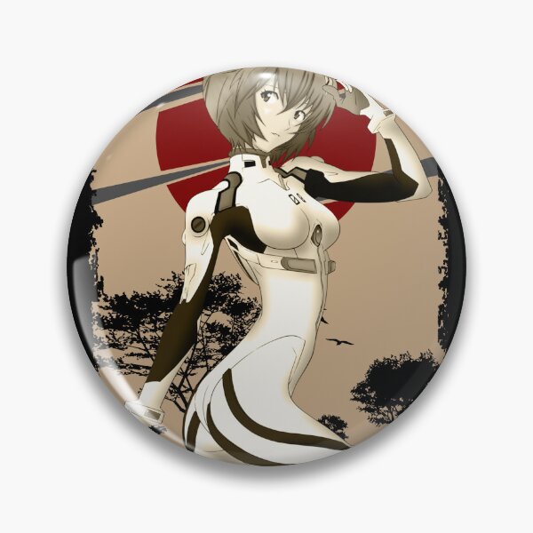 Item preview, Rei Ayanami Evangelion Retro Landscape Design designed and sold by Wafusaurus.
