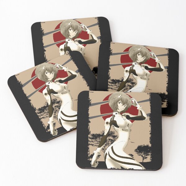 Item preview, Rei Ayanami Evangelion Retro Landscape Design designed and sold by Wafusaurus.