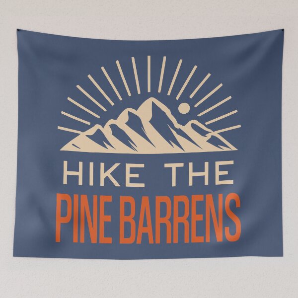 Item preview, Hike The Pine Barrens New Jersey Sunburst designed and sold by Esskay Designs.