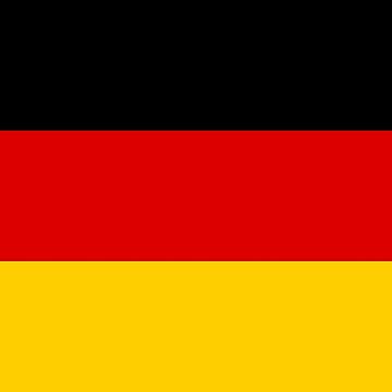 Artwork thumbnail, Official Flag of Germany by mrawfle