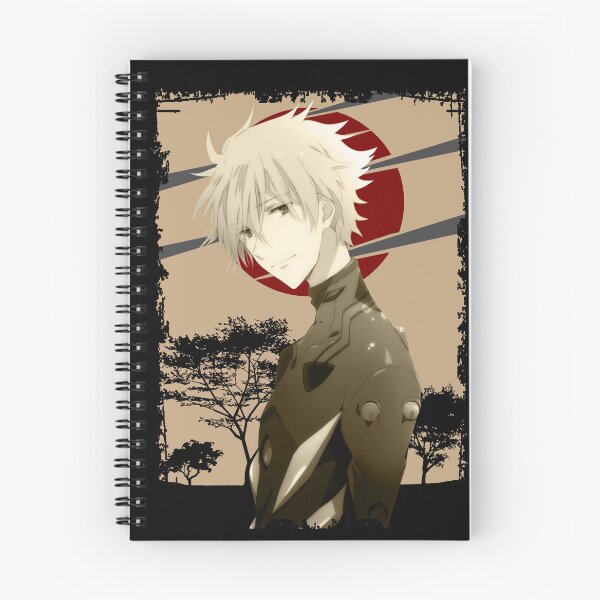 Item preview, Kaworu Nagisa Evangelion Retro Landscape Design designed and sold by Wafusaurus.