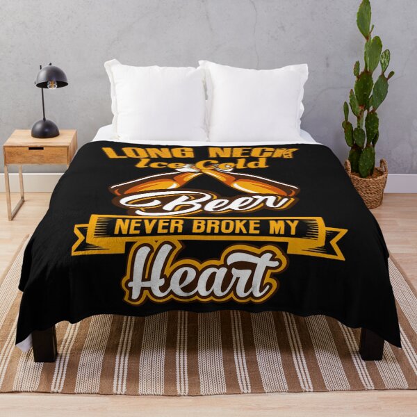 Item preview, Long Neck Ice Cold Beer Never Broke My Heart designed and sold by KobeKunze.