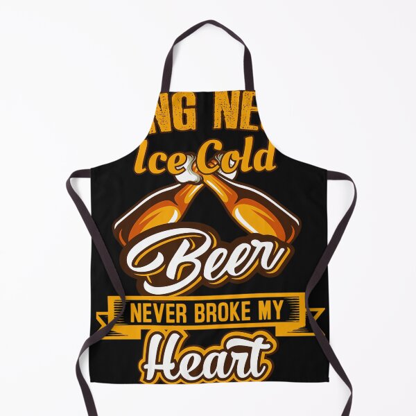 Item preview, Long Neck Ice Cold Beer Never Broke My Heart designed and sold by KobeKunze.