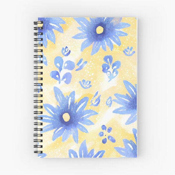 Item preview, Floral Explosion - Blue and Yellow designed and sold by ml101.