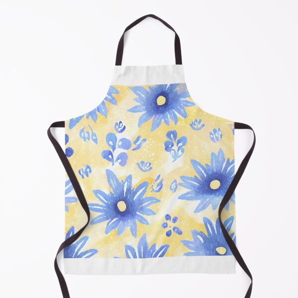 Item preview, Floral Explosion - Blue and Yellow designed and sold by ml101.