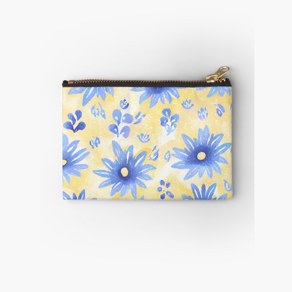 Item preview, Floral Explosion - Blue and Yellow designed and sold by ml101.