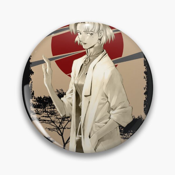 Item preview, Ritsuko Akagi Evangelion Retro Landscape Design designed and sold by Wafusaurus.