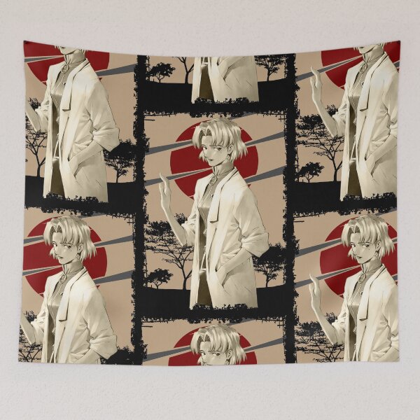 Item preview, Ritsuko Akagi Evangelion Retro Landscape Design designed and sold by Wafusaurus.