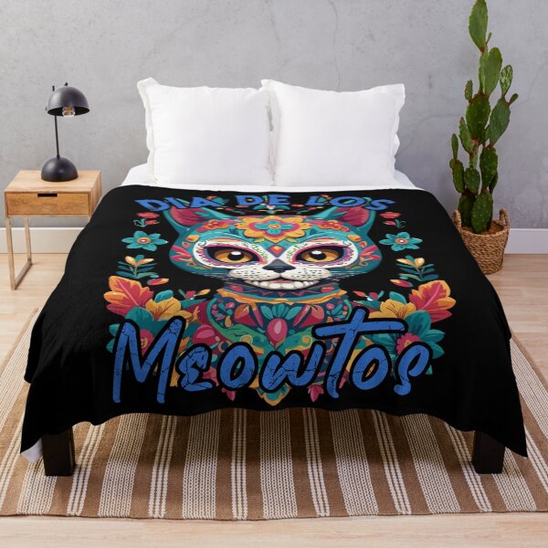 Item preview, Funny cat saying Mexico sugar skull designed and sold by LuminOrb.