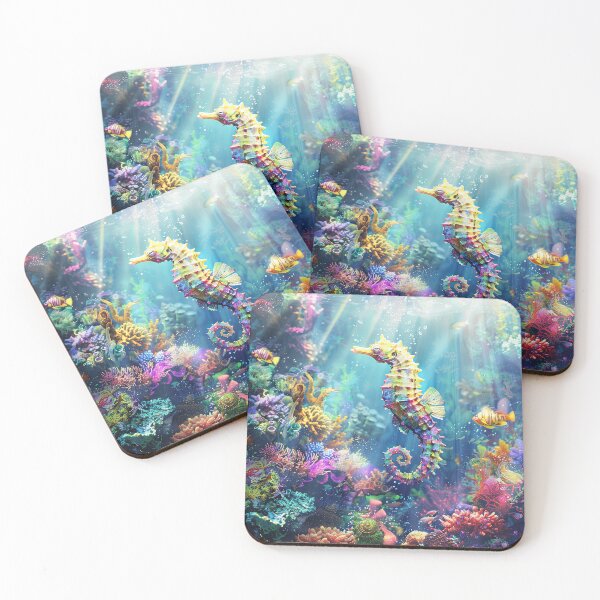 Item preview, Blooming colorful underwater world designed and sold by FlowersColorful.