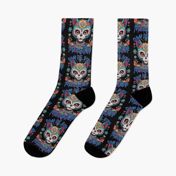 Item preview, Funny cat saying Mexico sugar skull designed and sold by LuminOrb.