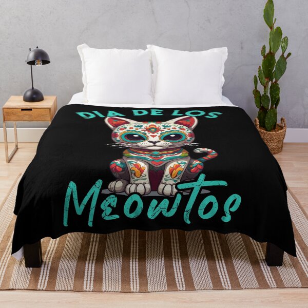 Item preview, Funny Cat Saying Iconic Sugar Skull designed and sold by LuminOrb.
