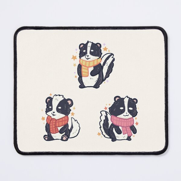Item preview, Skunk wearing scarf pack designed and sold by Mayarart.