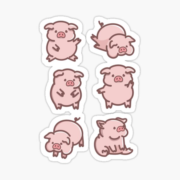 Item preview, Small piggies pattern designed and sold by InnerYou.