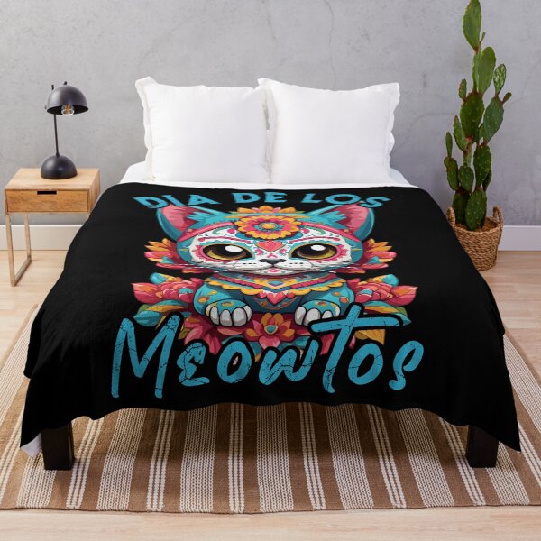 Item preview, Funny Cat Saying Iconic Sugar Skull designed and sold by LuminOrb.