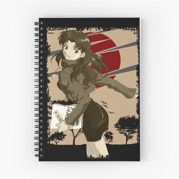 Item preview, Misato Katsuragi Evangelion Retro Landscape Design designed and sold by Wafusaurus.