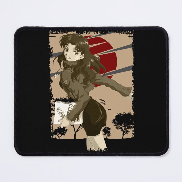 Item preview, Misato Katsuragi Evangelion Retro Landscape Design designed and sold by Wafusaurus.